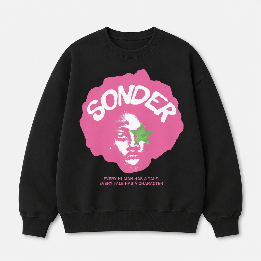 Sonder Graphic T-Shirt/Sweatshirt/Hoodie – Bold Art Print Premium Cotton Tee
