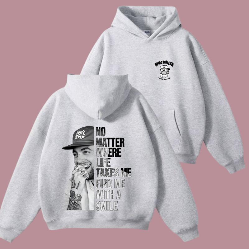 Mac Miller Tiny Desk Concert Hoodie – Vintage Hip Hop Sweatshirt, Streetwear Pullover, Graphic Unisex Music Shirt, 2-Sided Print, Full Size Gift for Fans