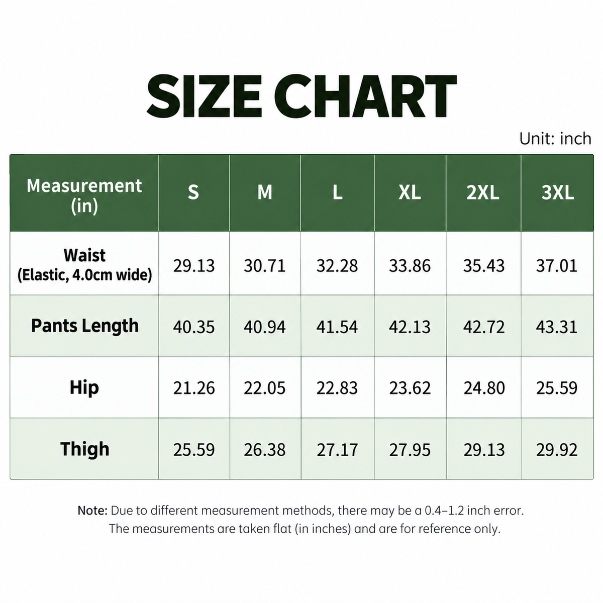 3-Pack Men’s Cargo Pants – Multi-Pocket Drawstring Utility Joggers with Zip Pockets