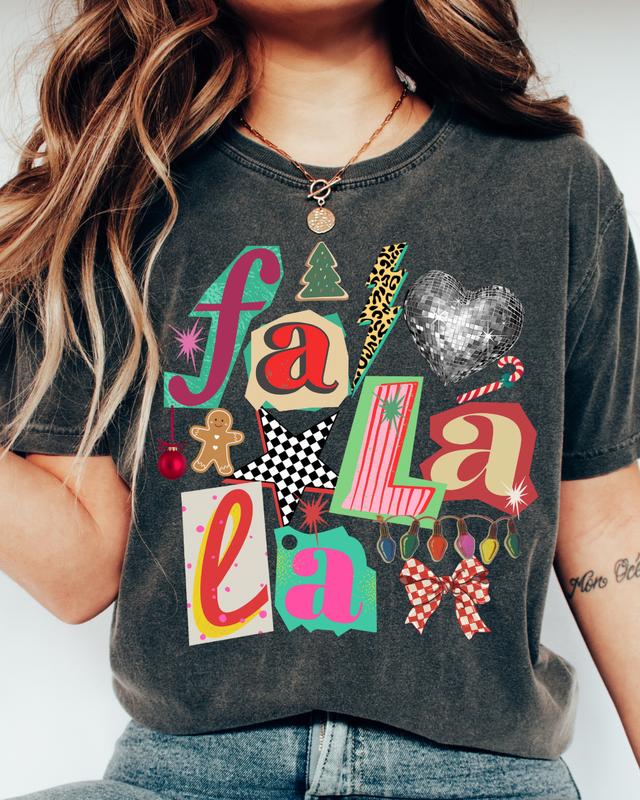 Preppy Girl Collage Y2K Shirt, Comfort Colors Shirt, Retro Coquette Positivity Tee, Trendy, Ransom Letter Typography, Christian Faith Tshirt