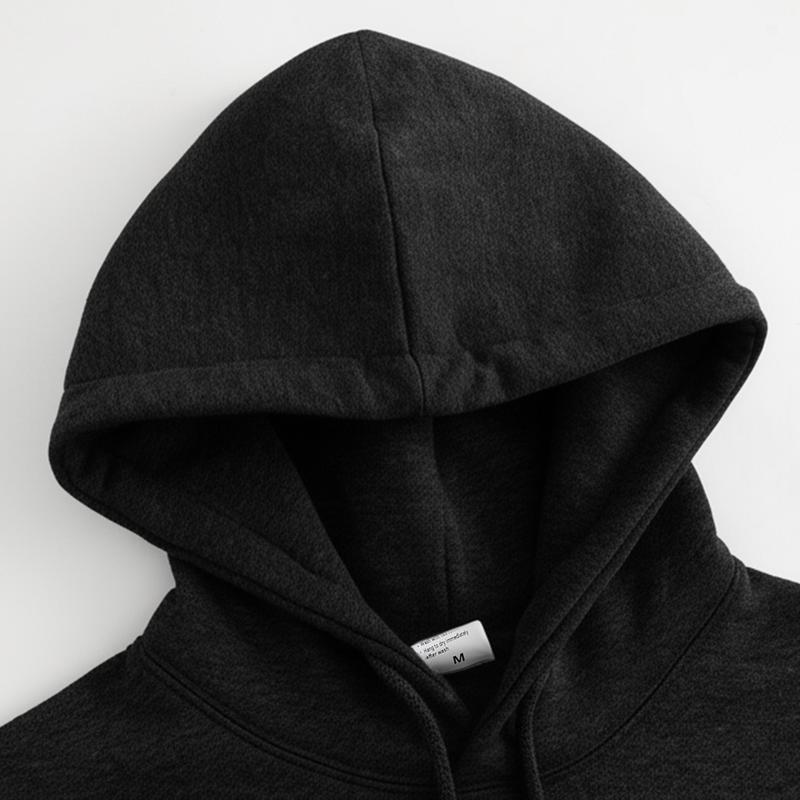 Men's In Glock We Trust graphic Graphic Hoodie - Cotton Blend Black Long Sleeve Pullover Regular Fit | Soft & Breathable Fabric, Durable Print, Everyday Comfort, Machine Washable, urban streetwear outdoor casual