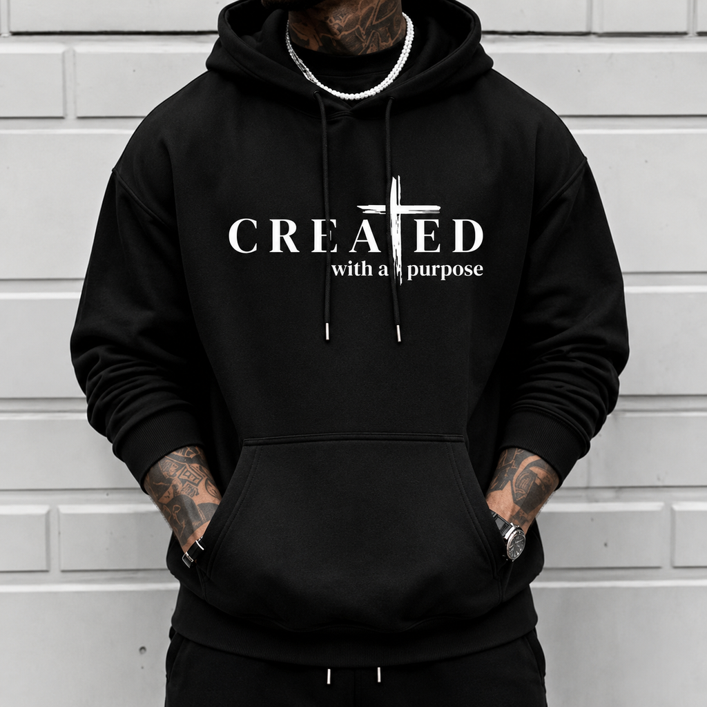 Created With a Purpose Christian Graphic Tee/Sweatshirt/Hoodie