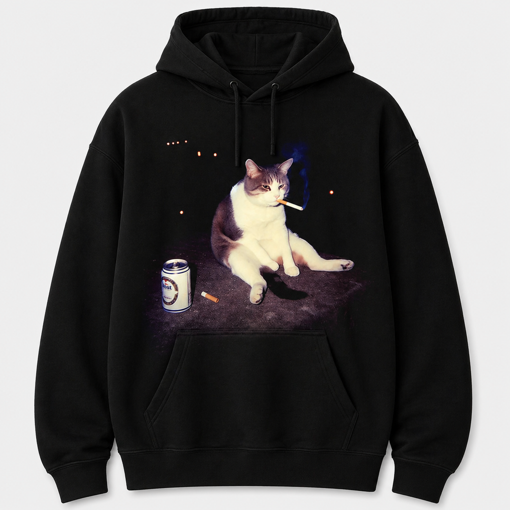 I’m Done Cat Meme T-Shirt/Sweatshirt/Hoodie – Funny Depressed Cat Tee