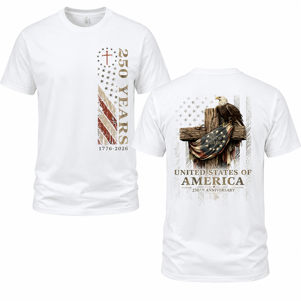 Patriotic Veteran Graphic Tee 🪖 – 250 Years American Heritage Shirt/Sweatshirt/Hoodie