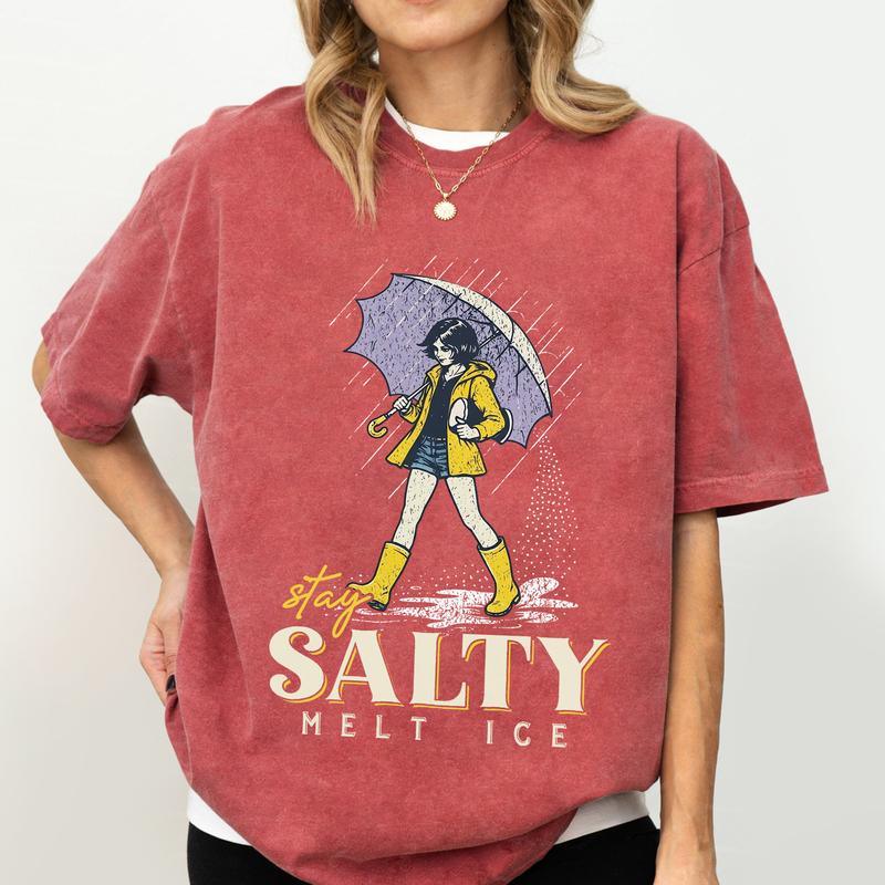 Stay Salty Melt ICE Shirt, Pro Immigration Protest Tee, Social Justice Graphic Shirt / Hoodie / Sweatshirt