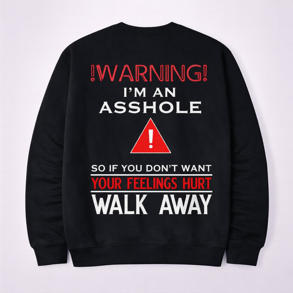 “Warning: I’m Anti Social” Funny T-Shirt/Sweatshirt/Hoodie – Introvert Humor Graphic Tee