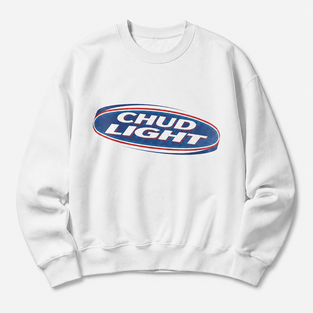 Chud Light Meme T-Shirt/Sweatshirt/Hoodie – Y2K Parody Graphic Tee