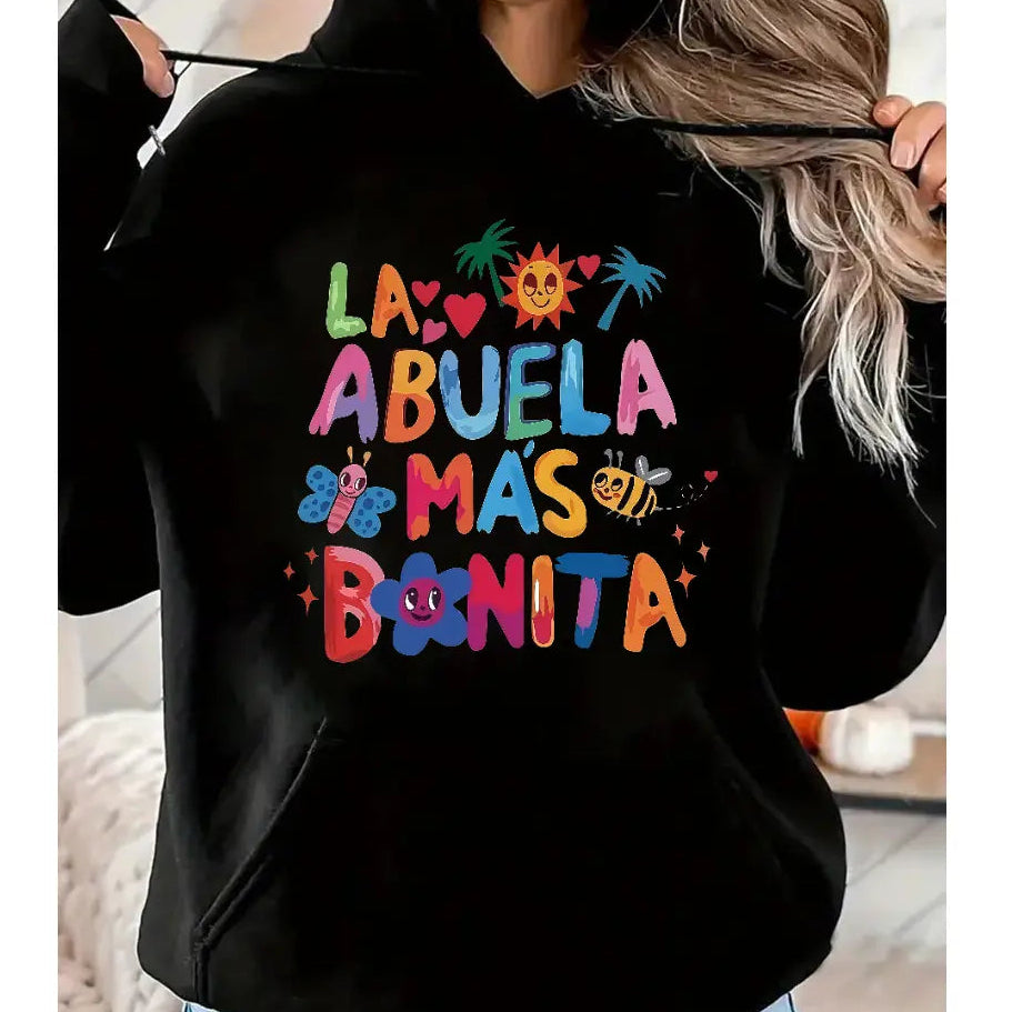 La Abuela Más Bonita 💖 – Cute Grandma Gift T-Shirt/Sweatshirt/Hoodie