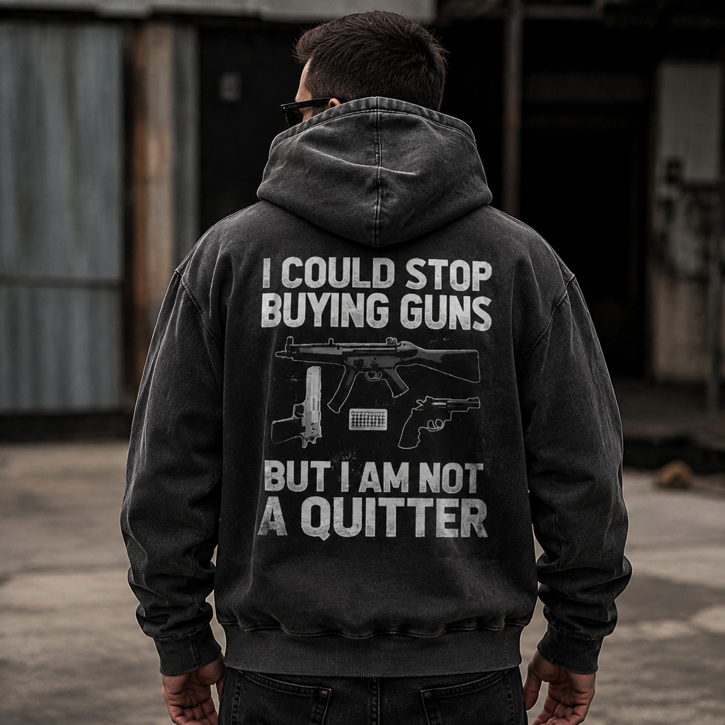 Funny Gun Enthusiast Graphic Tee – Men's Statement Lifestyle Shirt/Sweatshirt/Hoodie
