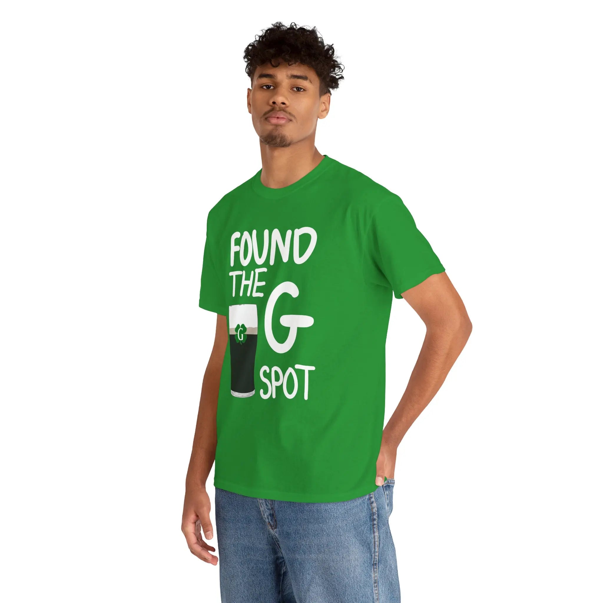 Found The G Shirt - Funny St. Patrick's Day T-shirt, Split The G Tee, Unisex Cotton Shirt