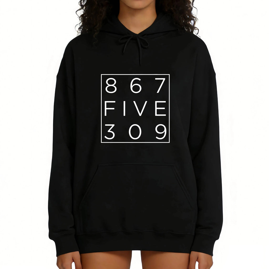 Retro 80's, 867 Five 309 Retro Graphic T-Shirt/Sweatshirt/Hoodie – Tommy Tutone Minimal Music Lover Tee