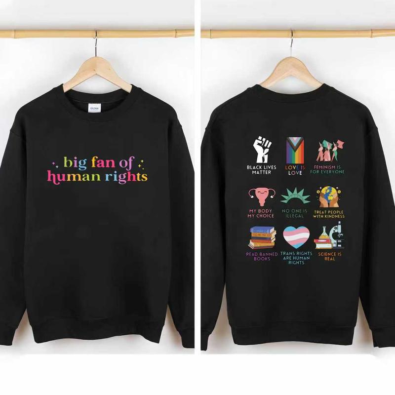 Big fan of human rights Hoodie,  Human Rights Hoodie