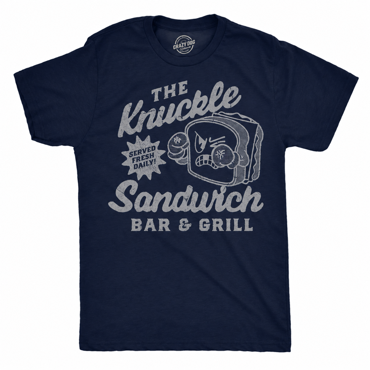 The Knuckle Sandwich Bar & Grill T-Shirt/Sweatshirt/Hoodie - Funny Dad Humor Tee