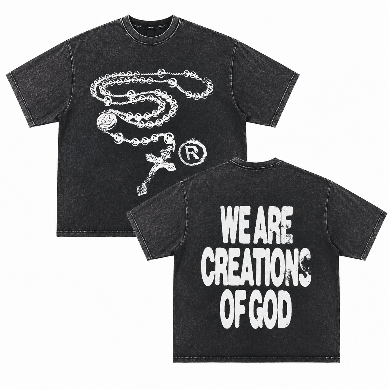 We Are Creations Of God Graphic Tee | Christian Streetwear Oversized T-Shirt/Sweatshirt/Hoodie