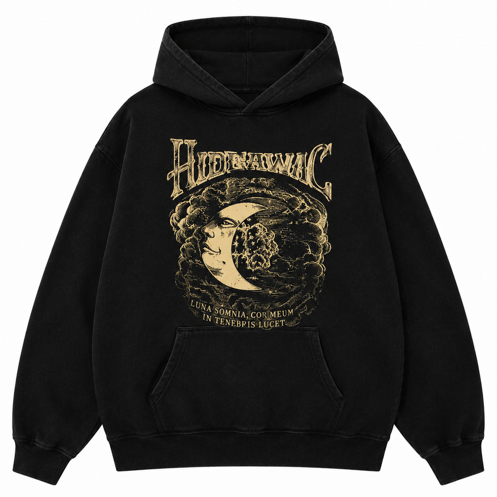 Hyperdimensional Vintage Moon Graphic Tee/Sweatshirt/Hoodie