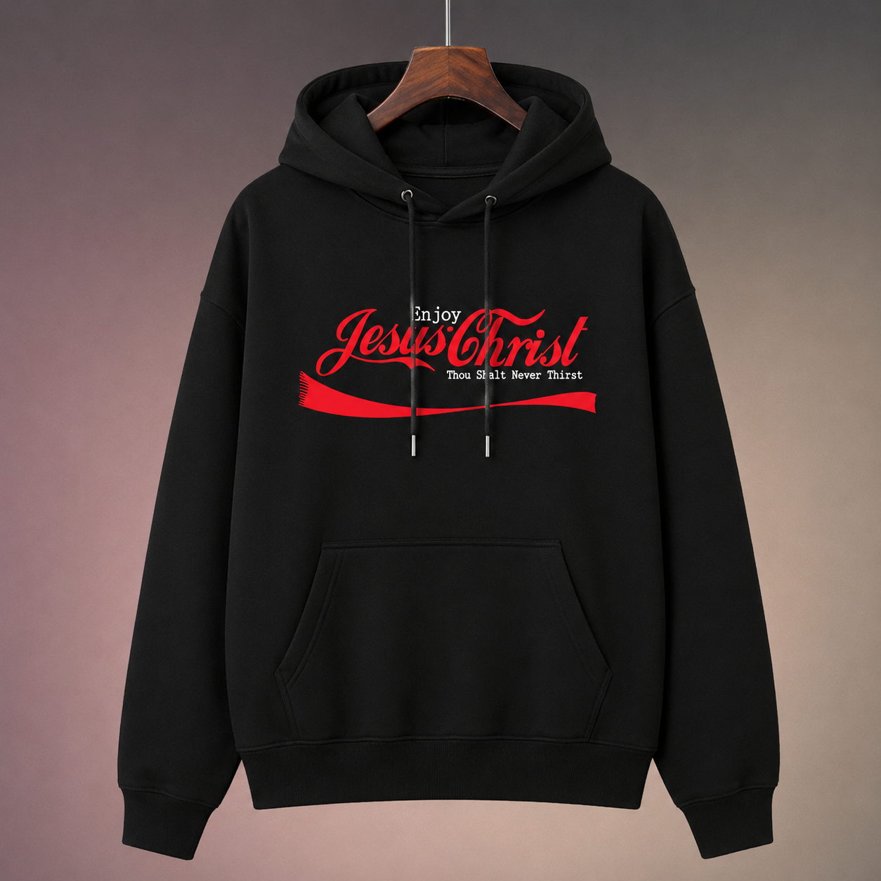 Enjoy Jesus Soda Graphic Tee ✝️ – Vintage Faith Streetwear Shirt/Sweatshirt/Hoodie