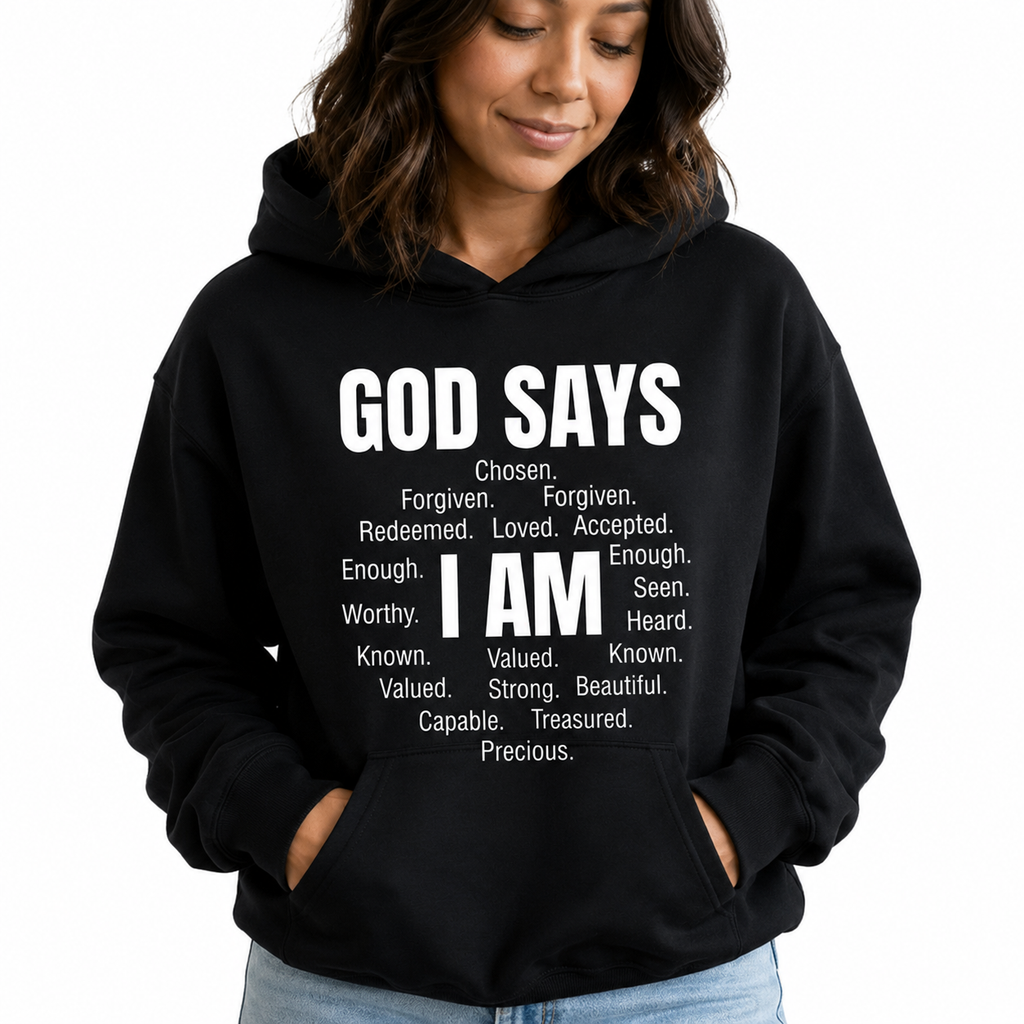 Faith Identity Christian Graphic Tee/Sweatshirt/Hoodie
