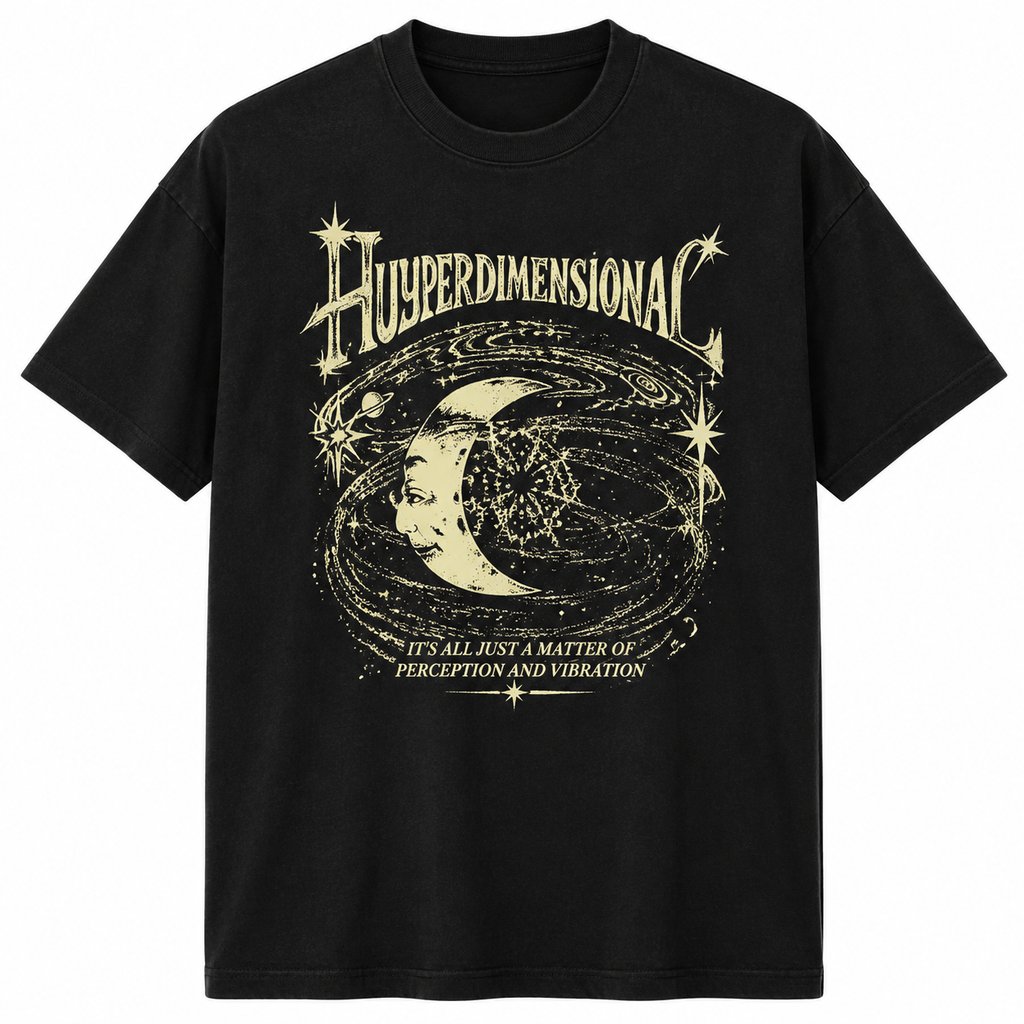 Hyperdimensional Vintage Moon Graphic Tee/Sweatshirt/Hoodie