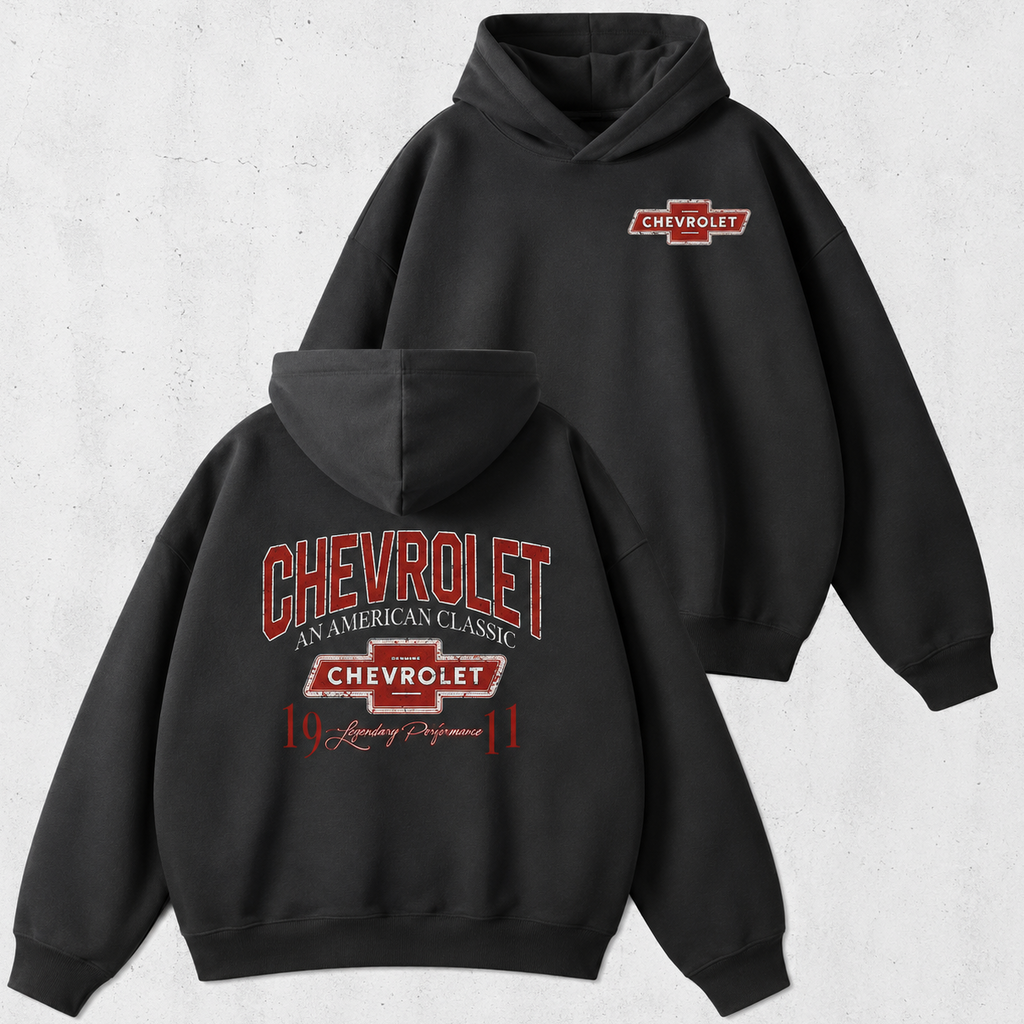 Vintage Chevrolet  Automotive Hoodie/T-shirt/Hoodie – 90s Inspired Car Lover Pullover
