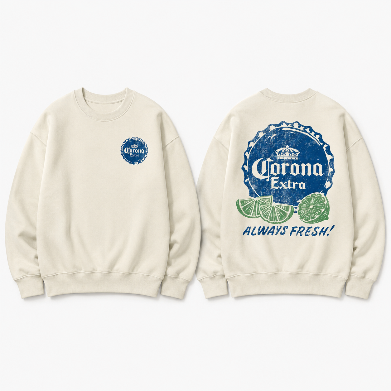 PacSun Men's Corona 🌴Fresh Tropical Summer T-Shirt/Sweatshirt/Hoodie