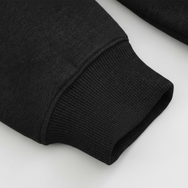 Men's Jesus Is King Cross Graphic Hoodie - Cotton Blend Black Long Sleeve Pullover Regular Fit | Soft & Breathable Fabric, Durable Print, Everyday Comfort, Machine Washable, minimalist religious daily wear