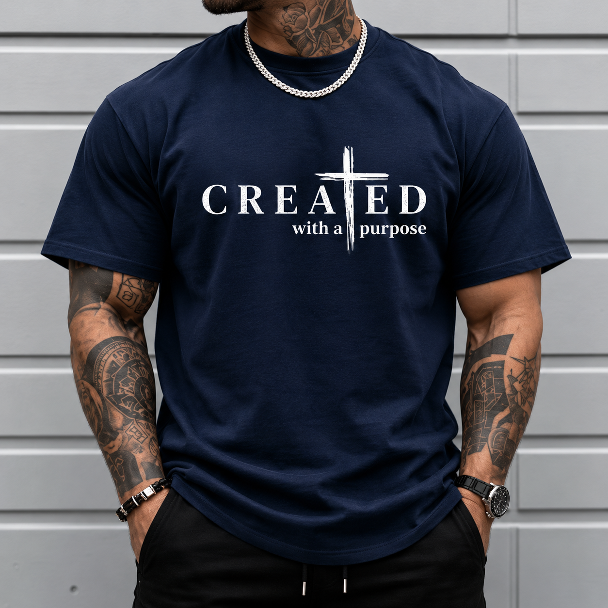 Created With a Purpose Christian Graphic Tee/Sweatshirt/Hoodie