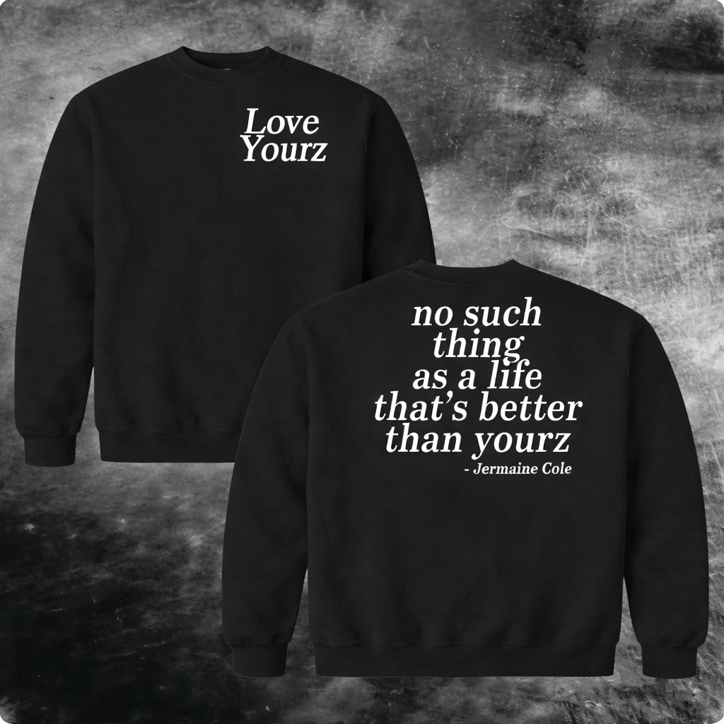 Self Love Quote Shirt/Sweatshirt/Hoodie – Oversized Graphic Tee Positive Message Streetwear
