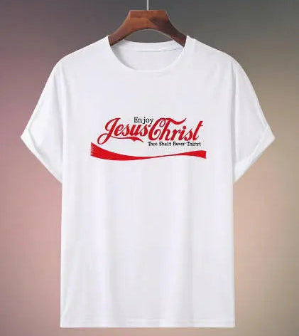 Enjoy Jesus Soda Graphic Tee ✝️ – Vintage Faith Streetwear Shirt/Sweatshirt/Hoodie