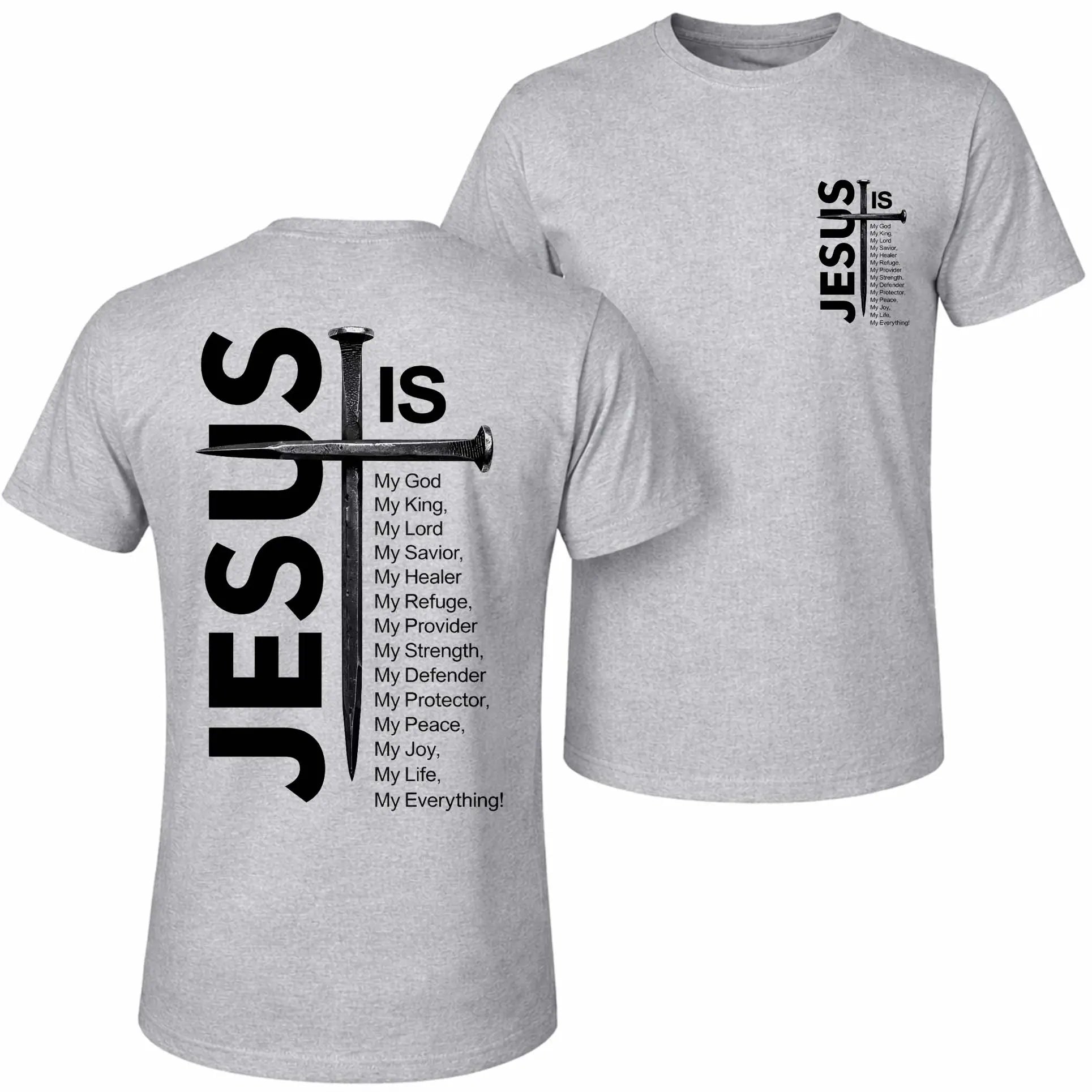 ✝️Jesus Is My Everything Cross Tee/Sweatshirt/Hoodie