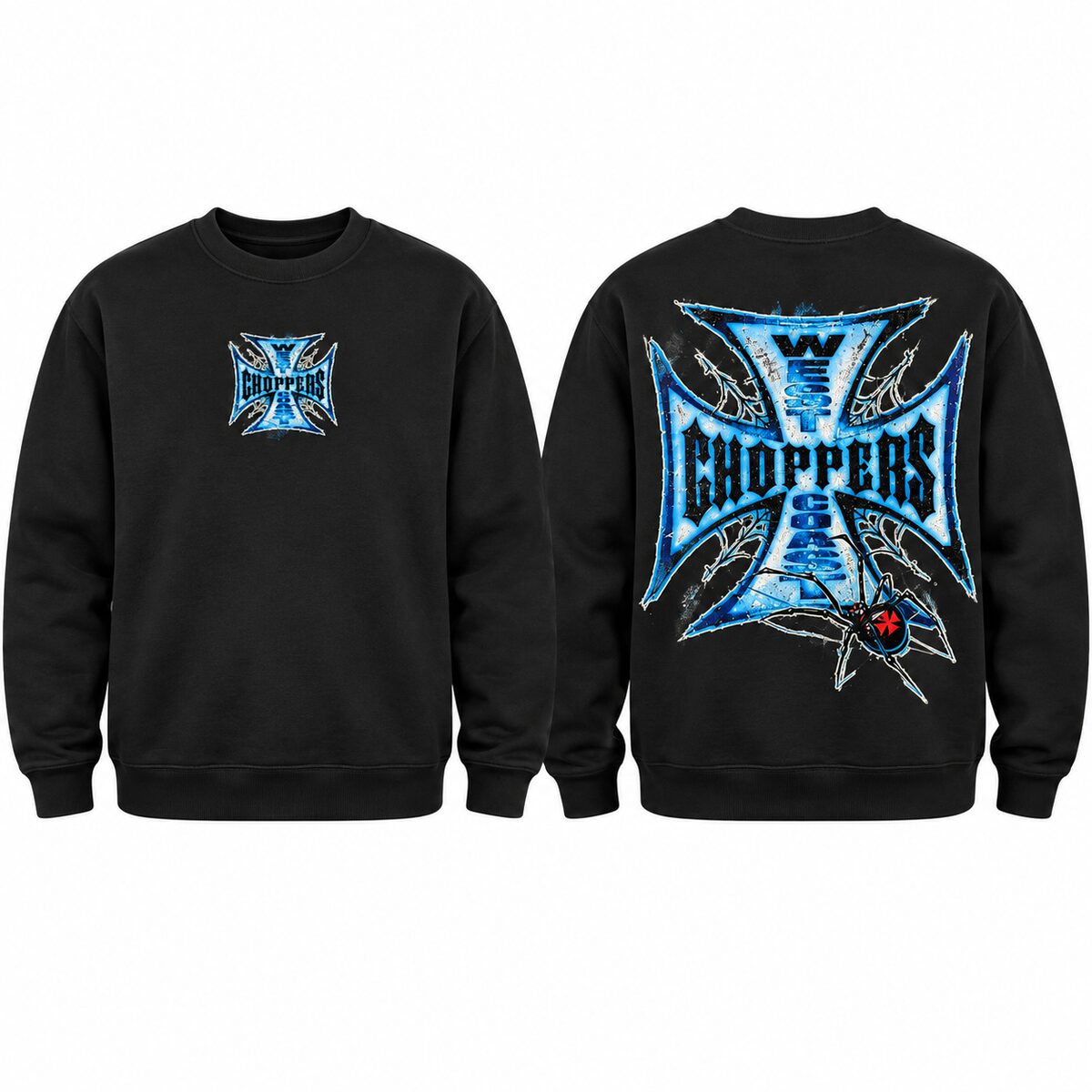 West Coast Choppers Venomous Graphic T-Shirt/Sweatshirt/Hoodie – Y2K Biker Boxy Tee