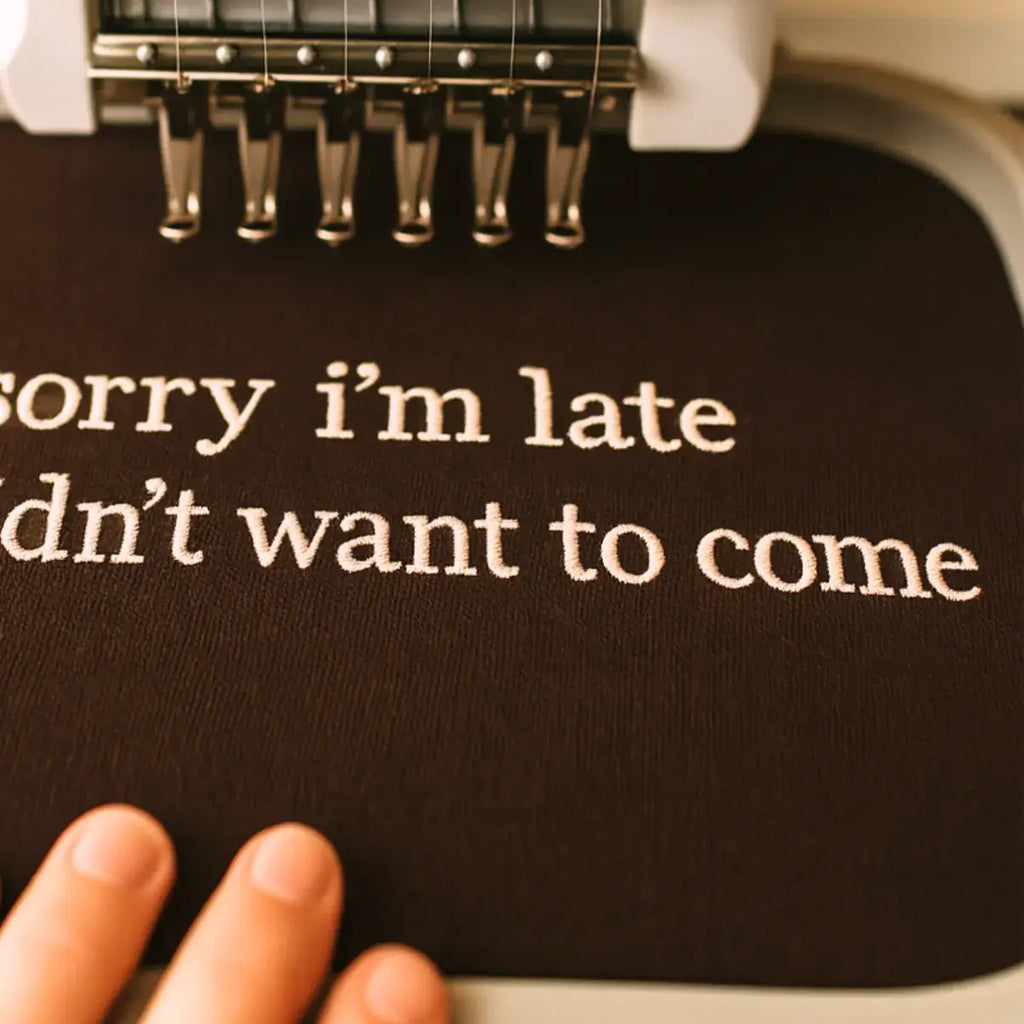 Sorry I'm Late I Didn't Want to Come Shirt
